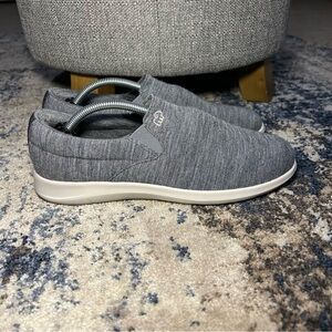 Merinos Dark Gray Australian Wool Slip On Fashion Sneakers Size 8 Women’s